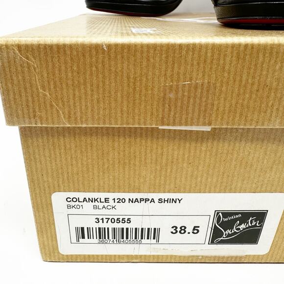 Christian Louboutin Colankle 120 Nappa Black Heel Pumps - Picture 14 of 14